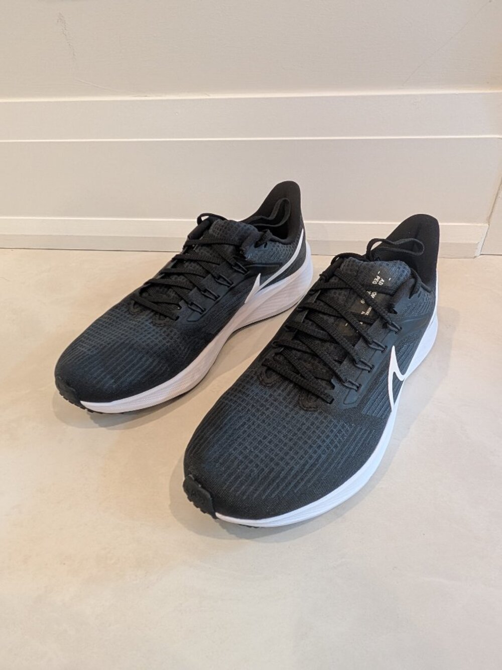 New Nike Air Zoom Pegasus 39 Running Shoes Black Grey Men's 11